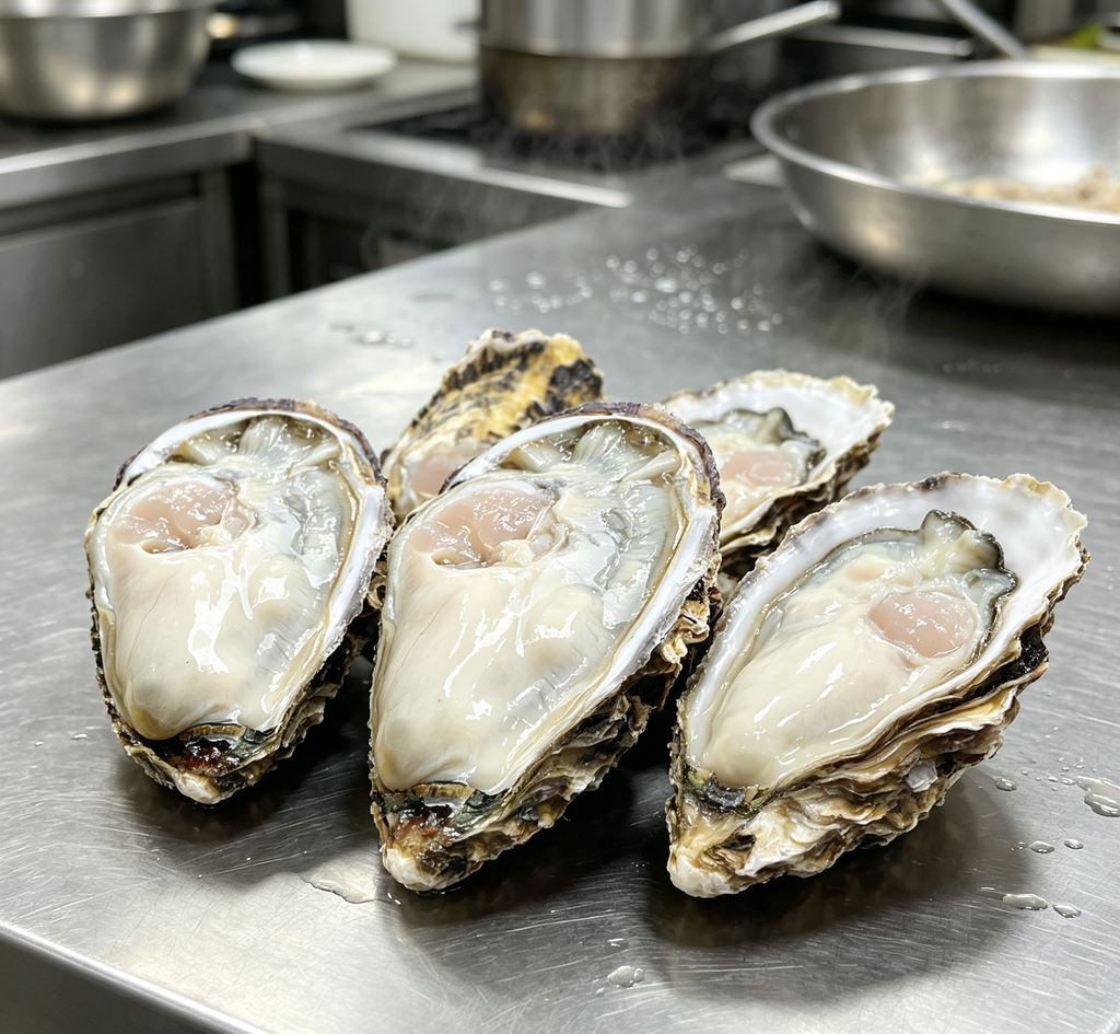 Fresh Raw Oysters