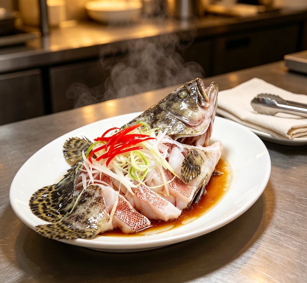 Steamed Whole Fish